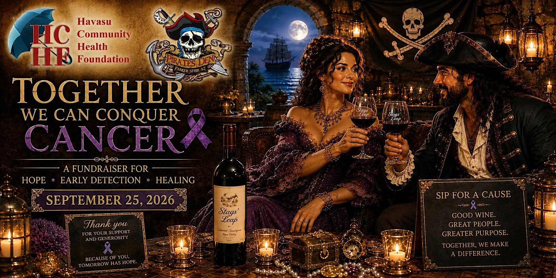 Official event image for Pirate's Den Cancer Dinner Fundraiser - 3rd Annual