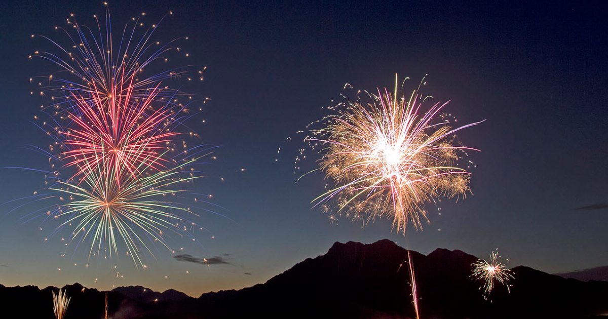 4th of July Fireworks at the Beach