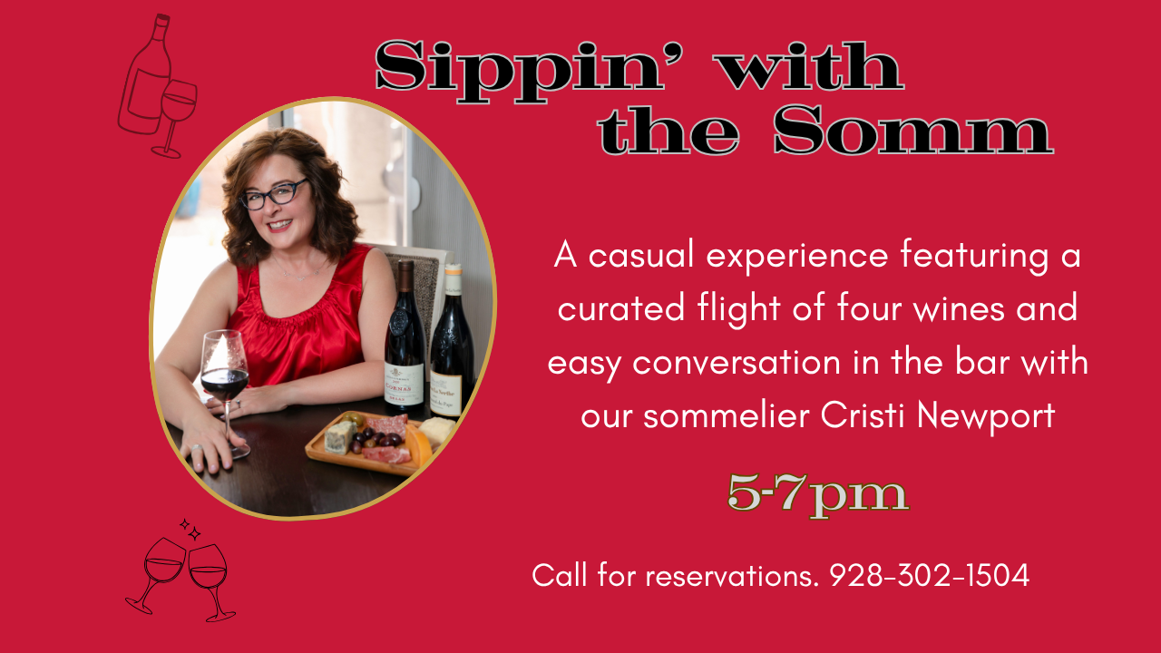 Official event image for Sippin' With The Somm At Foundry Plates & Spirits