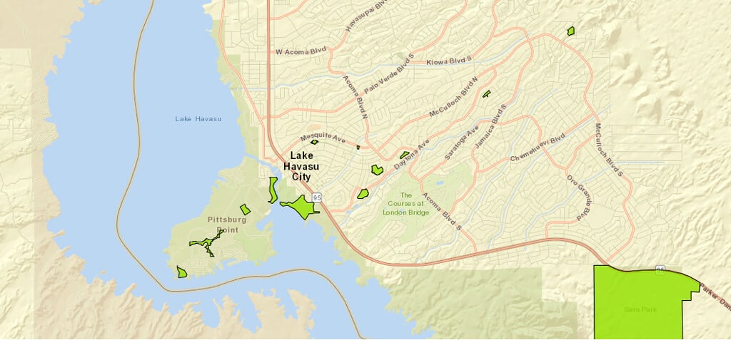Lake Havasu City Interactive Map