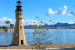 As of 2017, there are 26 lighthouses along Lake Havasu